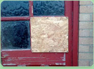 boarded up Johnstone